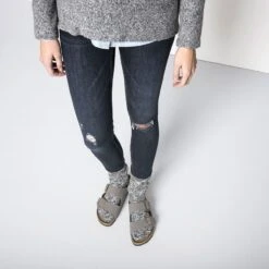 Birkenstock Cotton Slub -Sandal Stride Sales 1008031 f look f