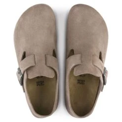 Birkenstock London Suede Leather -Sandal Stride Sales 1010504 top