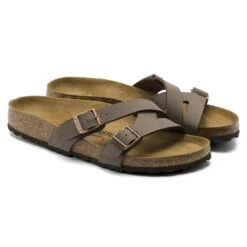 Birkenstock Yao Birko-Flor Nubuck -Sandal Stride Sales 1016329 pair