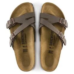 Birkenstock Yao Birko-Flor Nubuck -Sandal Stride Sales 1016329 top