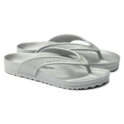 Birkenstock Honolulu Metallic Silver -Sandal Stride Sales 1016348 pair