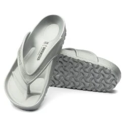 Birkenstock Honolulu Metallic Silver -Sandal Stride Sales 1016348 sole