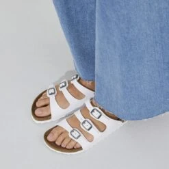 Birkenstock Florida Birko-Flor 12 Birkenstock Florida Birko-Flor -Sandal Stride Sales 1016765 f closeup f
