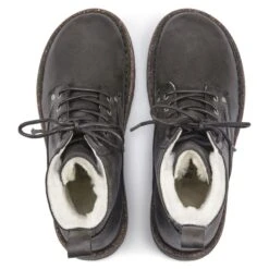 Birkenstock Bryson Shearling Suede Leather -Sandal Stride Sales 1017285 top