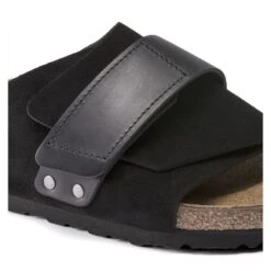 Birkenstock Kyoto Oiled Leather/Suede Leather -Sandal Stride Sales 1018121 detail 1