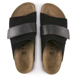 Birkenstock Kyoto Oiled Leather/Suede Leather -Sandal Stride Sales 1018121 top