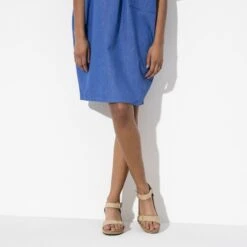 Soley Ring-Buckle Nubuck Leather -Sandal Stride Sales 1018421 f look f