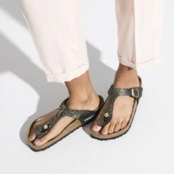 Birkenstock Gizeh Micro Fibre -Sandal Stride Sales 1018464 f closeup f