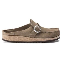 Birkenstock Buckley Suede Leather 16 Birkenstock Buckley Suede Leather -Sandal Stride Sales 1019490 side