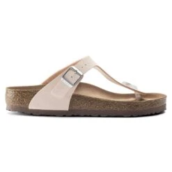 Birkenstock Gizeh Birko-Flor Nubuck 16 Birkenstock Gizeh Birko-Flor Nubuck -Sandal Stride Sales 1019656 side