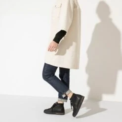 Birkenstock Bend Mid Natural Leather -Sandal Stride Sales 1020309 f look f