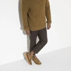 Birkenstock Honnef Low Suede Leather -Sandal Stride Sales 1020416 f look m