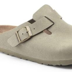 Birkenstock Boston Birko-Flor Nubuck -Sandal Stride Sales 1020506 detail 1