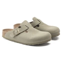 Birkenstock Boston Birko-Flor Nubuck -Sandal Stride Sales 1020506 pair