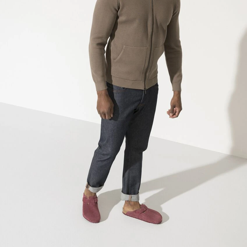 Birkenstock Boston Suede Leather 4 Birkenstock Boston Suede Leather - Image 4