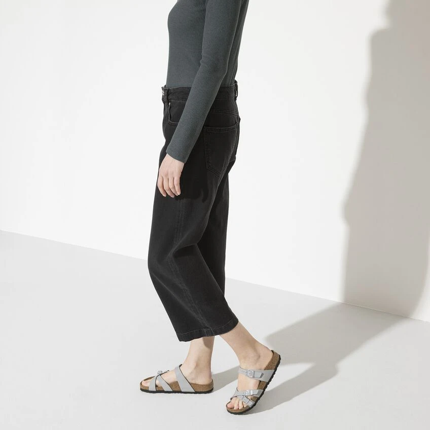 Birkenstock Franca Birko-Flor Patent 3 Birkenstock Franca Birko-Flor Patent - Image 3