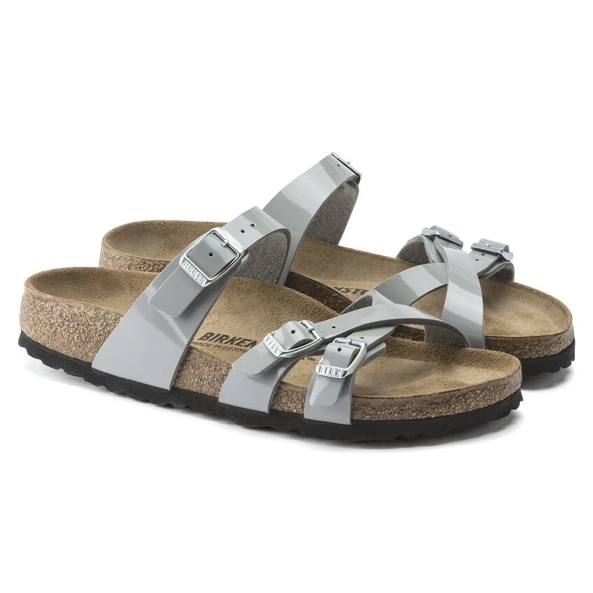 Birkenstock Franca Birko-Flor Patent 7 Birkenstock Franca Birko-Flor Patent - Image 7