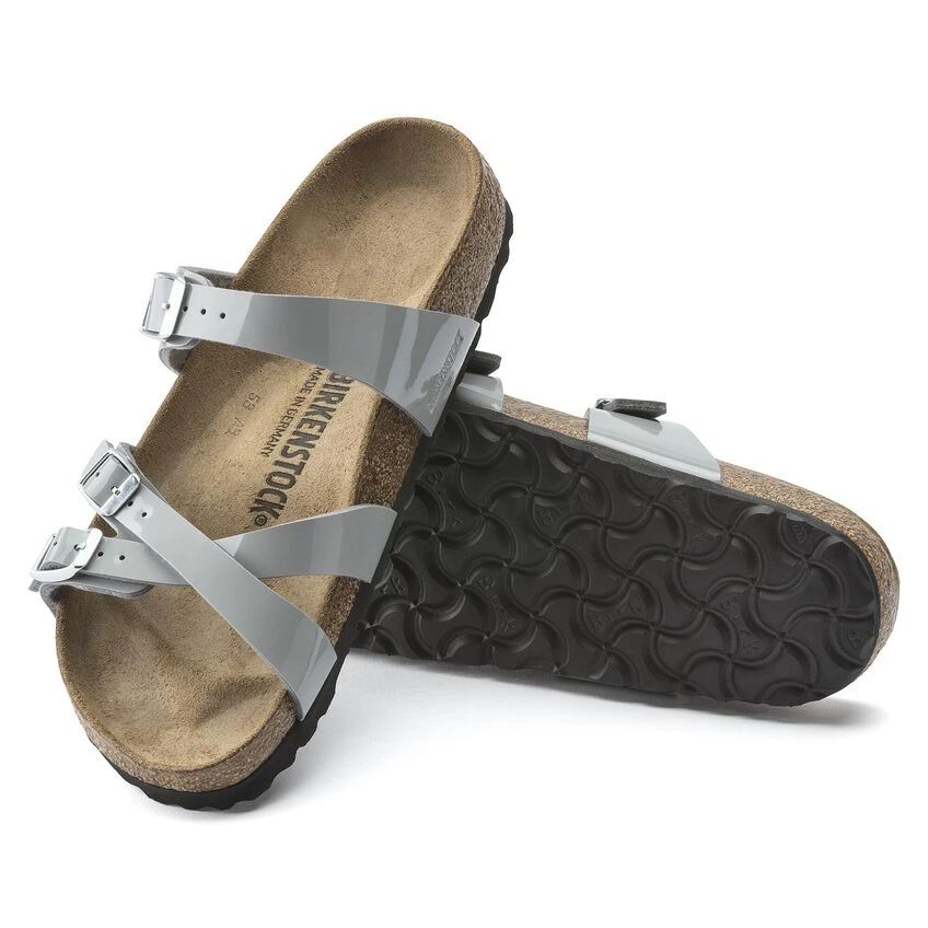 Birkenstock Franca Birko-Flor Patent 5 Birkenstock Franca Birko-Flor Patent - Image 5