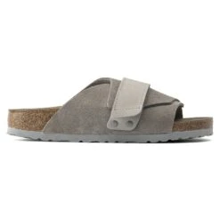 Birkenstock Kyoto Nubuck/Suede Leather 17 Birkenstock Kyoto Nubuck/Suede Leather -Sandal Stride Sales 1020724 side