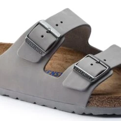 Birkenstock Arizona Nubuck Leather -Sandal Stride Sales 1020877 detail 1