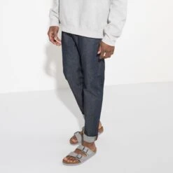 Birkenstock Arizona Nubuck Leather -Sandal Stride Sales 1020877 f look m