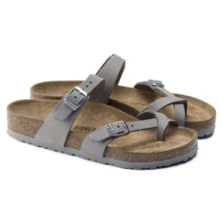 Birkenstock Mayari Nubuck Leather -Sandal Stride Sales 1020908 pair