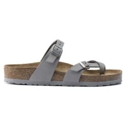 Birkenstock Mayari Nubuck Leather -Sandal Stride Sales 1020908 side