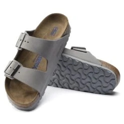 Birkenstock Arizona Nubuck Leather -Sandal Stride Sales 1020973 sole