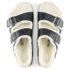 Birkenstock Arizona Shearling Oiled Leather -Sandal Stride Sales 1021063 top