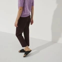 Birkenstock Kyoto Nubuck/Suede Leather -Sandal Stride Sales 1022350 f look f