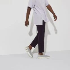 Birkenstock Oswego Canvas/Suede -Sandal Stride Sales 1022396 f look m