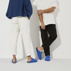 Birkenstock Boston Suede Leather Ultra Blue -Sandal Stride Sales 1022556 detail 7