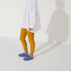 Birkenstock Boston Suede Leather Ultra Blue -Sandal Stride Sales 1022556 f look f