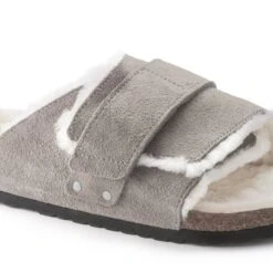 Birkenstock Kyoto Suede Leather -Sandal Stride Sales 1023197 detail 1