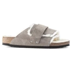 Birkenstock Kyoto Suede Leather -Sandal Stride Sales 1023197 side