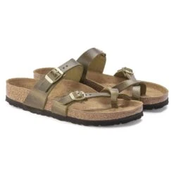 Birkenstock Mayari Oiled Leather -Sandal Stride Sales 1023209 pair