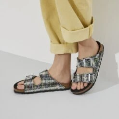 Birkenstock Arizona Synthetic Material/Textile -Sandal Stride Sales 1023231 f closeup f