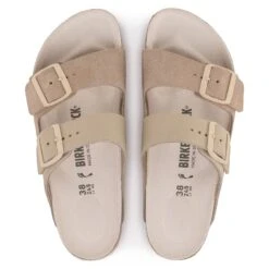 Birkenstock Arizona Split Nubuck/Suede Leather -Sandal Stride Sales 1023327 top
