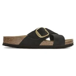 Birkenstock Siena Big Buckle Nubuck Leather -Sandal Stride Sales 1023376 side