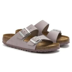 Birkenstock Arizona Nubuck Leather -Sandal Stride Sales 1023382 pair