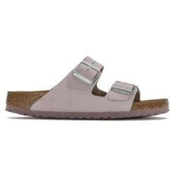 Birkenstock Arizona Nubuck Leather -Sandal Stride Sales 1023382 side