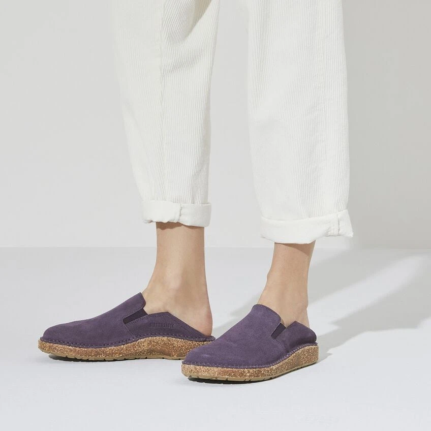 Birkenstock Callan Suede Leather Dark Berry 4 Birkenstock Callan Suede Leather Dark Berry - Image 4