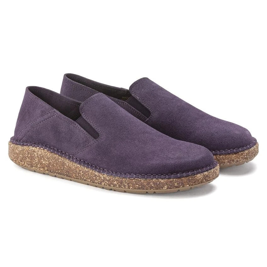 Birkenstock Callan Suede Leather Dark Berry 7 Birkenstock Callan Suede Leather Dark Berry - Image 7