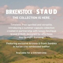 Birkenstock Arizona Big Buckle Embossed Natural Leather Cognac 10 Birkenstock Arizona Big Buckle Embossed Natural Leather Cognac -Sandal Stride Sales 1023766 f look f