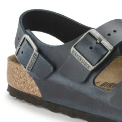 Birkenstock Milano Oiled Leather -Sandal Stride Sales 1023924 detail 1