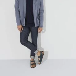 Birkenstock Milano Oiled Leather -Sandal Stride Sales 1023924 f look m