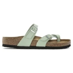 Birkenstock Mayari Nubuck Leather -Sandal Stride Sales 1023956 side