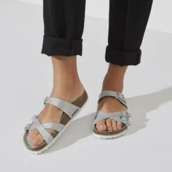 Birkenstock Franca Micro Fibre 12 Birkenstock Franca Micro Fibre -Sandal Stride Sales 1023968 f closeup f