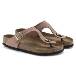Birkenstock Gizeh Nubuck Leather -Sandal Stride Sales 1024024 pair