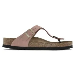 Birkenstock Gizeh Nubuck Leather -Sandal Stride Sales 1024024 side